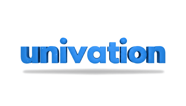3D wordmark — reflective